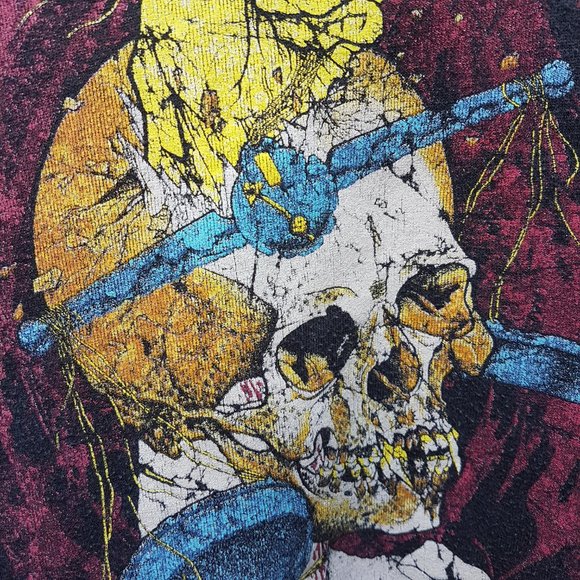 Vintage Hoodie METALLICA Harvestor of Sorrows Infinity Designer Black Size XXL - Picture 15 of 16